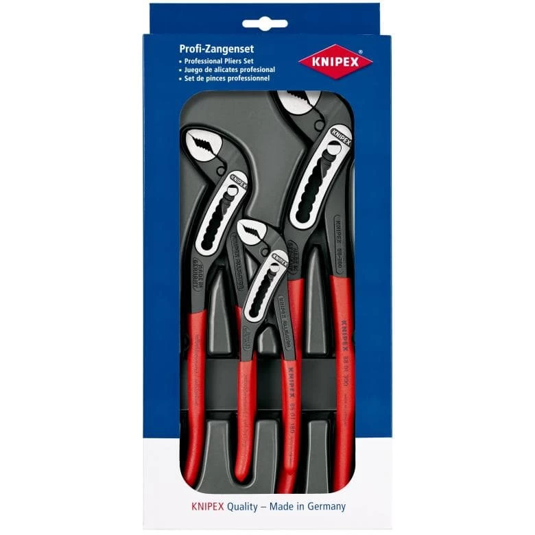 Knipex 00 20 09 V03 Alligator® 3 Piece Water Pump Plier Set 3 Knipex 00 20 09 V03 Alligator® 3 Piece Water Pump Plier Set