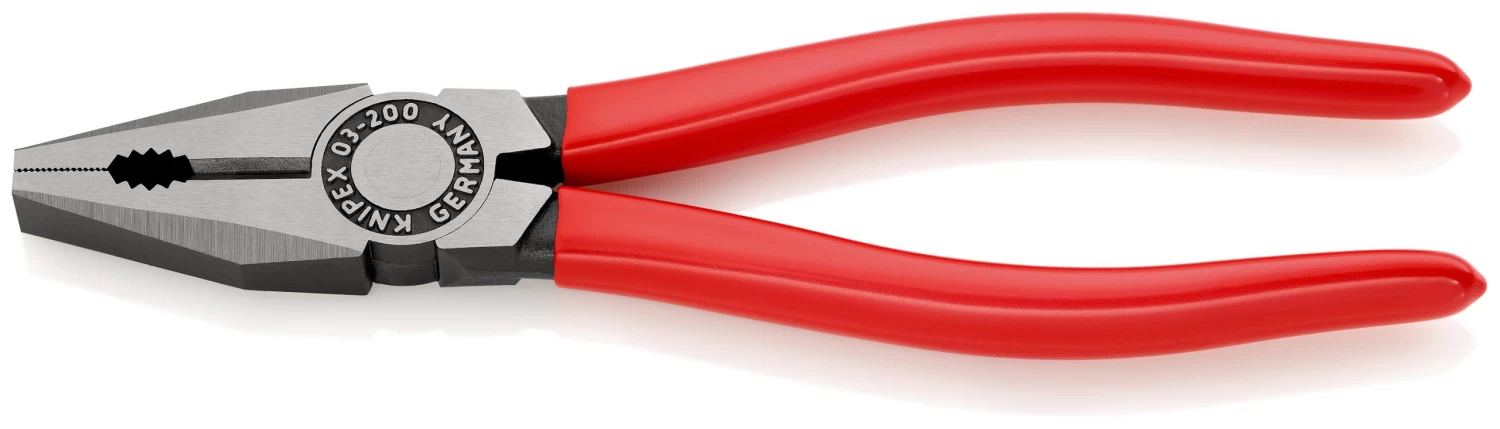 Knipex 03 01 200 Combination Pliers PVC Grip 200 Mm 3 Knipex 03 01 200 Combination Pliers PVC Grip 200 Mm
