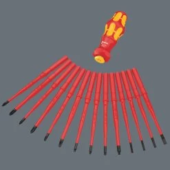 Wera 057484 Kraftform Kompakt Turbo I 1 VDE Insulated Interchangeable Screwdriver Set -Pro Tools Shop 05057481001.tipp04