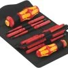 Wera 057484 Kraftform Kompakt Turbo I 1 VDE Insulated Interchangeable Screwdriver Set -Pro Tools Shop 05057484001