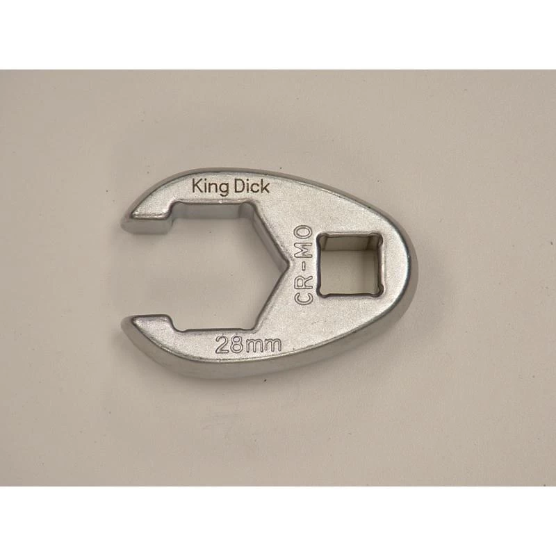 King Dick HCFM226 1/2" Drive Open End Crow Foot Spanner 26mm 3 King Dick HCFM226 1/2" Drive Open End Crow Foot Spanner 26mm