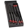 Facom MOD.CG1 7 Piece Sheathed Punch And Chisel Set Supplied In Plastic Module Tray -Pro Tools Shop 118198