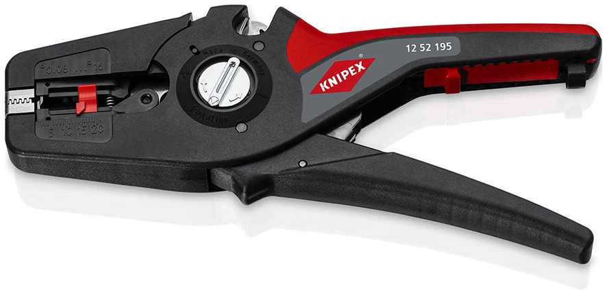 Knipex 12 52 195 PreciStrip16 Automatic Wire Stripper Plier 0.08-16mm 3 Knipex 12 52 195 PreciStrip16 Automatic Wire Stripper Plier 0.08-16mm