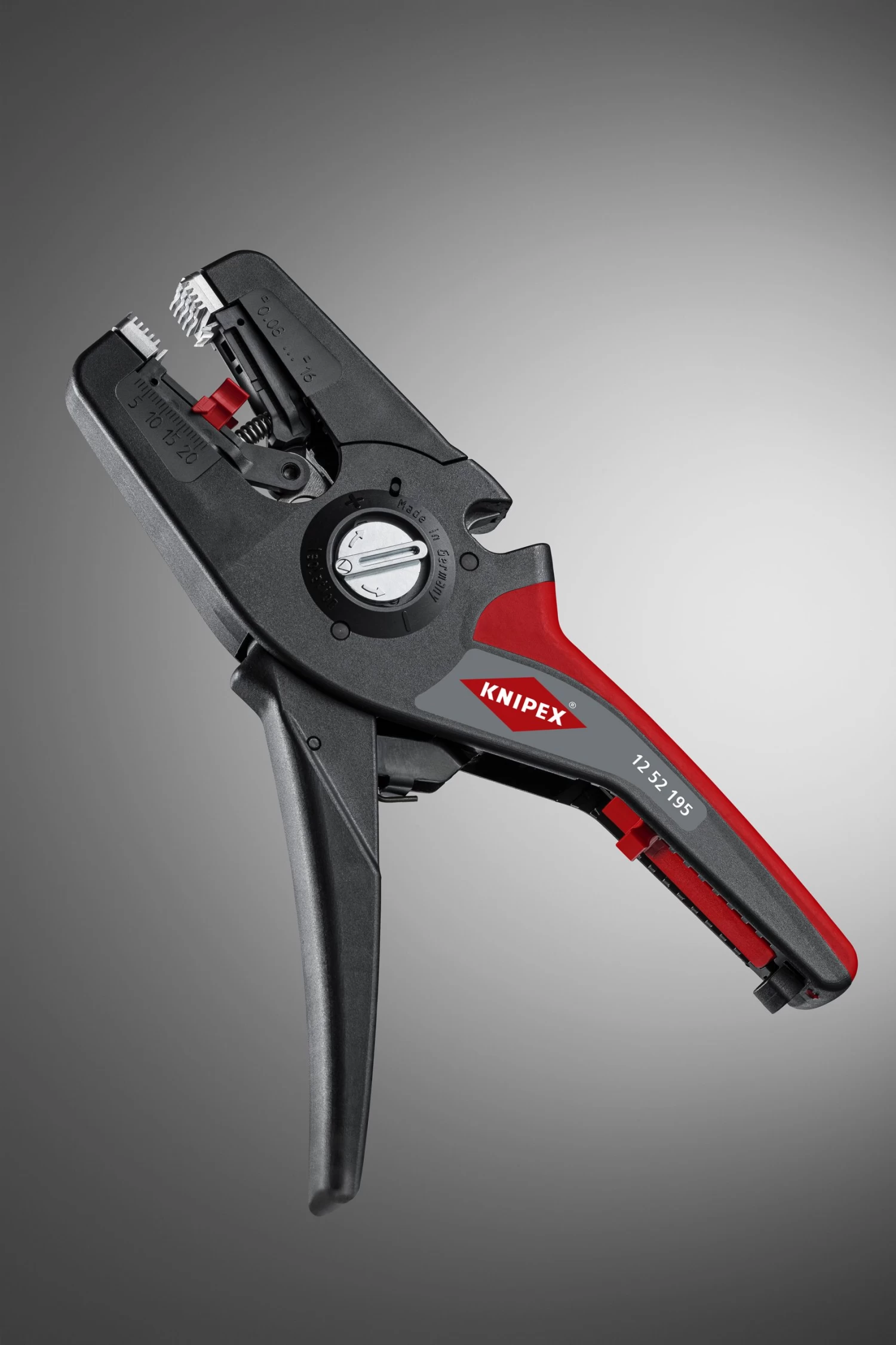 Knipex 12 52 195 PreciStrip16 Automatic Wire Stripper Plier 0.08-16mm 6 Knipex 12 52 195 PreciStrip16 Automatic Wire Stripper Plier 0.08-16mm - Image 4
