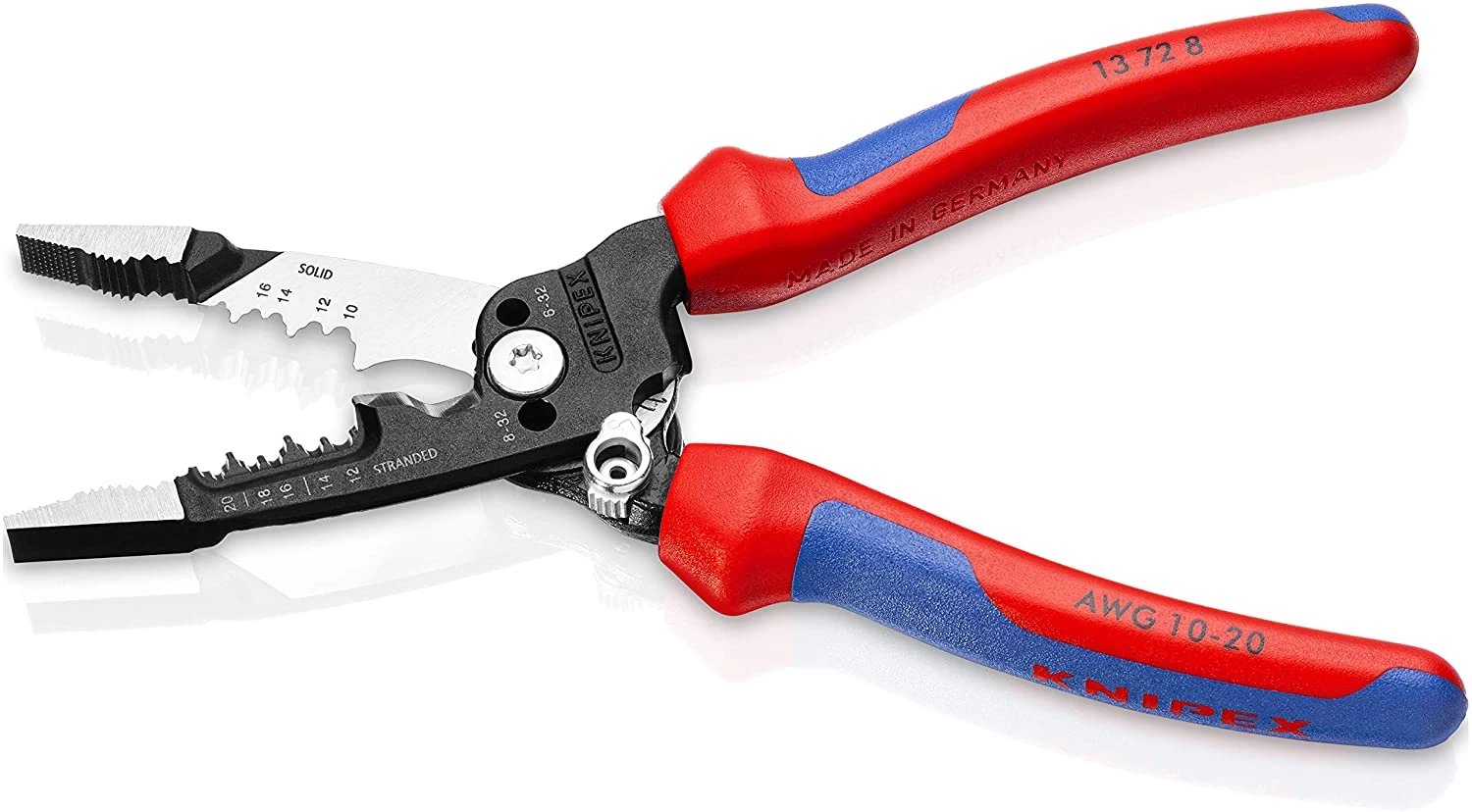 Knipex 13 72 8 American Style Electrician Multifunction Wire Stripper 200mm 4 Knipex 13 72 8 American Style Electrician Multifunction Wire Stripper 200mm - Image 2