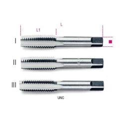 Beta 430ASC 3 Pce. UNC Thread Hand Tap - 7/16" UNC