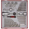 Teng TTDTD34 34 Piece Tap, Die, Drill &amp; Screw Extractor Set -Pro Tools Shop 130657