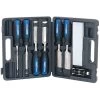 Draper 88605 8 Piece Wood Chisel Set With Sharpening Stone &amp; Honing Guide -Pro Tools Shop 146309994