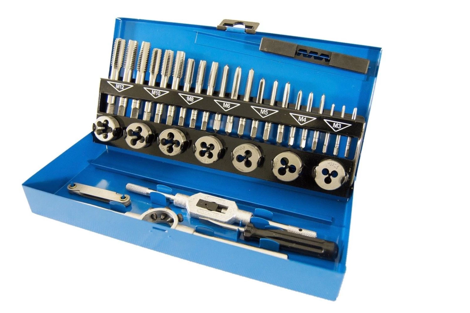 Craft-Pro By PRESTO Tap And Die Set M3 - M12 In A Steel Case 3 Craft-Pro By PRESTO Tap And Die Set M3 - M12 In A Steel Case