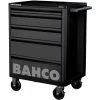 Bahco 1472K5BLACK E72 5 Drawer 26" Mobile Roller Cabinet Black