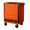Bahco 1472K7 E72 7 Drawer 26" Mobile Roller Cabinet Orange -Pro Tools Shop 1472K7