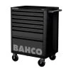 Bahco 1472K7BLACK E72 7 Drawer 26" Mobile Roller Cabinet Black -Pro Tools Shop 1472K7BLACK