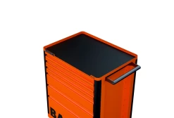 Bahco 1472K6 E72 6 Drawer 26" Mobile Roller Cabinet Orange -Pro Tools Shop 1472KRED1 6