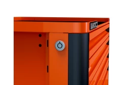 Bahco 1472K7 E72 7 Drawer 26" Mobile Roller Cabinet Orange -Pro Tools Shop 1472KRED2 3