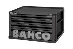 Bahco 1482K4BLACK E82 4 Drawer Top Chest Tool Box For E72 Roll Cabs - Black
