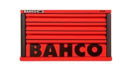 Bahco 1482K4RED E82 4 Drawer Top Chest Tool Box For E72 Roll Cabs - Red -Pro Tools Shop 1482K4RED 1