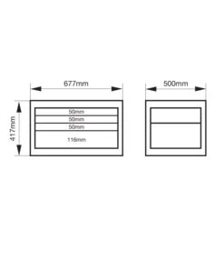 Bahco 1485K4 C85 Classic 4 Drawer Top Chest Orange -Pro Tools Shop 1485k4DIMS