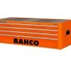 Bahco 1485KXL4 Classic C85 XL 4 Drawer Top Chest Tool Box Orange -Pro Tools Shop 1485kxl4 1
