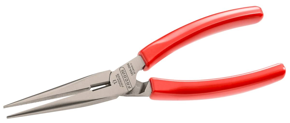 Facom 185A.20G Long Half-Round Nose Pliers 200mm 3 Facom 185A.20G Long Half-Round Nose Pliers 200mm