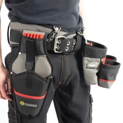 CK Magma MA2738 Electrician Padded Tool Belt Set - Belt, Pouch, Drill Holster -Pro Tools Shop 4091f4d1 2b6f 44be a1dd 290d0674ca44