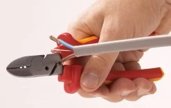 CK 431008 RedLine VDE CombiCutter3 Side Wire/Cable Screw Cutter Pliers 160mm -Pro Tools Shop 431008 folding 1