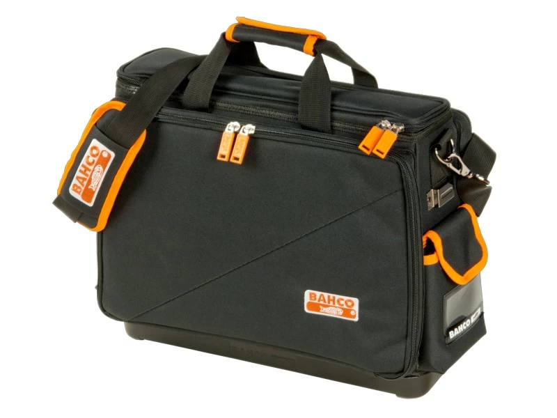 Bahco 4750FB4-18 Hard Rubber Base Technicians/Electricians Tool Storage Case Bag 3 Bahco 4750FB4-18 Hard Rubber Base Technicians/Electricians Tool Storage Case Bag