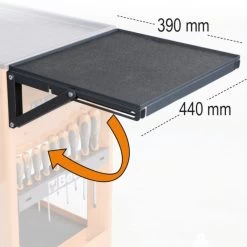 Beta 5000MS Folding Shelf For Tool Trolley -Pro Tools Shop 5000MS 2