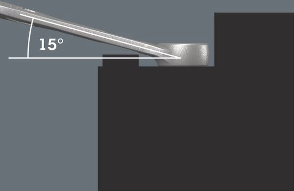 Wera 020240 JOKER 5 Set 1 6003 5 Piece Imperial Ring Combination Spanner Set 5/16-3/4" AF 4 Wera 020240 JOKER 5 Set 1 6003 5 Piece Imperial Ring Combination Spanner Set 5/16-3/4" AF - Image 2