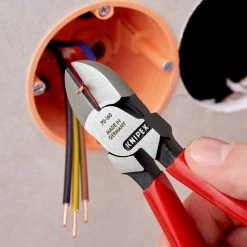 Knipex 70 01 160 Diagonal Side Cutter Pliers (Snips) 160mm 9 Knipex 70 01 160 Diagonal Side Cutter Pliers (Snips) 160mm -Pro Tools Shop 70 01 160 3 scaled 1