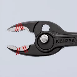 Knipex 82 02 200 TwinGrip Slip Joint Pliers With Multi-Component Grips 200mm -Pro Tools Shop 8202200 00 HL A 01