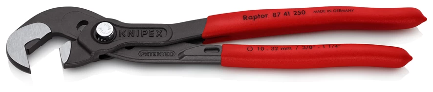 Knipex 87 41 250 Raptor Multiple Slip Joint Spanner 250mm 4 Knipex 87 41 250 Raptor Multiple Slip Joint Spanner 250mm - Image 2