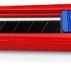 Knipex 90 10 165 BK CutiX Universal Knife 165 Mm (With Stabilisation Bar) -Pro Tools Shop 9010165BK 00 1