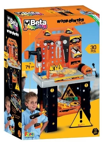 Beta 9547WSK Kids / Childs Toy Workstation Tool Kit & Workbench Set 4 Beta 9547WSK Kids / Childs Toy Workstation Tool Kit & Workbench Set - Image 2