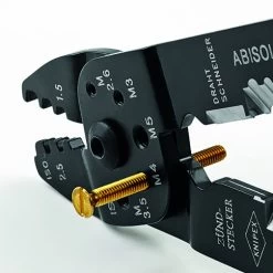 Knipex 97 21 215 Crimping Pliers For Insulated Terminals &amp; Plug Connectors -Pro Tools Shop 9721215BH03D0