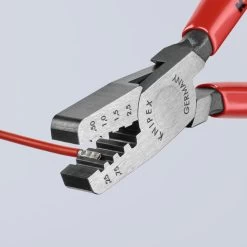 Knipex 97 61 145 A Crimping Pliers For Wire End Sleeves 245mm -Pro Tools Shop 9761145A 00 F A 02