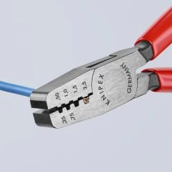 Knipex 97 61 145 A Crimping Pliers For Wire End Sleeves 245mm -Pro Tools Shop 9761145A 00 F A 06