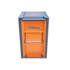 Beta C37/7 7 Drawer Mobile Roller Cabinet - Orange -Pro Tools Shop C37 3