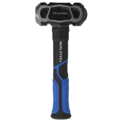 Sealey CHU301 3lb Unbreakable Club Lump Hammer Carbon Steel Head &amp; Rubber Grip -Pro Tools Shop CHU301 STRAIGHT DFC0423296