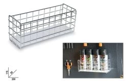 Beta CP Wall Mounted Bottle Holder Rack