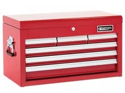 Britool E010237B 6 Drawer Tool Chest Top Box - Red
