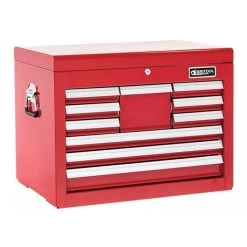 Britool Expert E010240B 10 Drawer Tool Chest Cabinet - Top Box - Red
