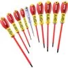 Expert By Facom E160912 10 Piece 1000V VDE Insulated Screwdriver Set - Made In France 1 Expert By Facom E160912 10 Piece 1000V VDE Insulated Screwdriver Set - Made In France -Pro Tools Shop E160912 RED