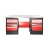 Facom JLS2-2MS13DH Heavy Duty 13 Drawer Workbench With Stainless Steel Worktop 2182mm (High Version) 1 Facom JLS2-2MS13DH Heavy Duty 13 Drawer Workbench With Stainless Steel Worktop 2182mm (High Version) -Pro Tools Shop JLS2 2MS13DH