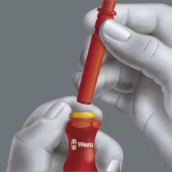 Wera 003400 Kraftform Kompakt VDE 60i Slotted Screwdriver Blade 0.4x2.5mm -Pro Tools Shop KK 60i 1