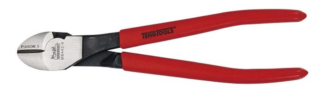 Teng MB442-8 200mm (8") Heavy Duty Diagonal Side Cutting Pliers (Snips) 3 Teng MB442-8 200mm (8") Heavy Duty Diagonal Side Cutting Pliers (Snips)