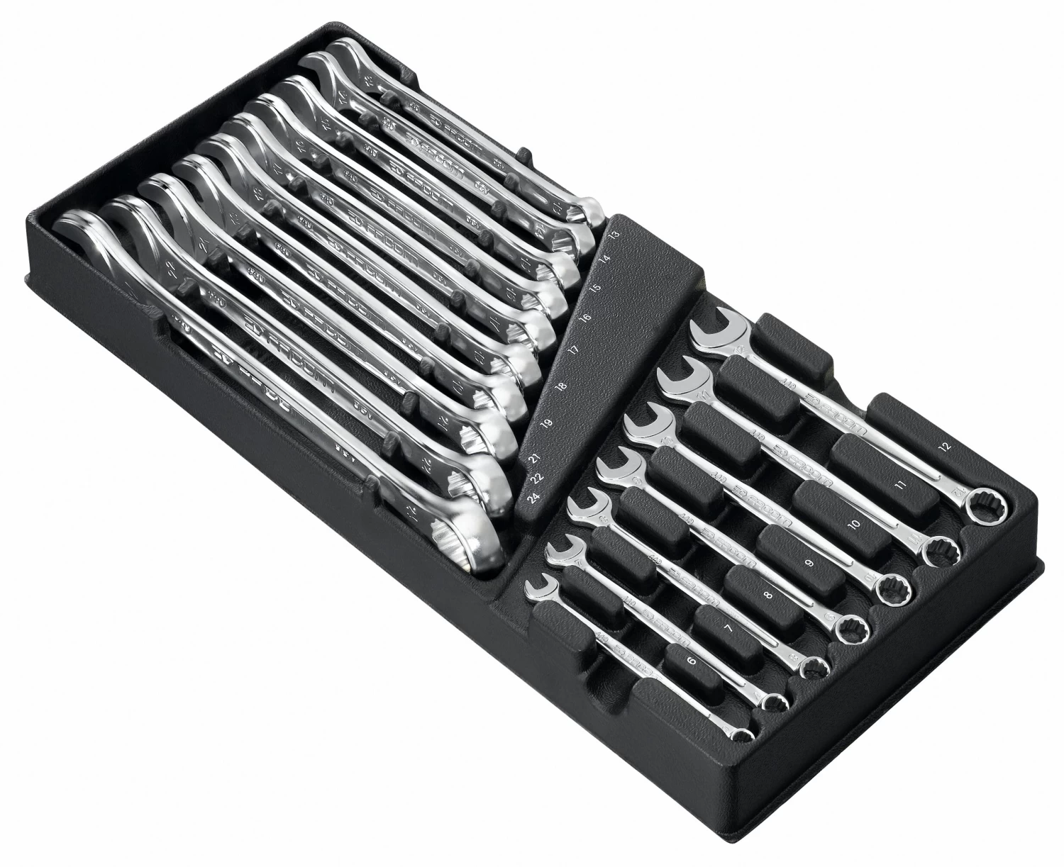 Facom MOD.440-1XL 17 Piece Metric Combination Spanner Set In Plastic Module 6-24mm 3 Facom MOD.440-1XL 17 Piece Metric Combination Spanner Set In Plastic Module 6-24mm