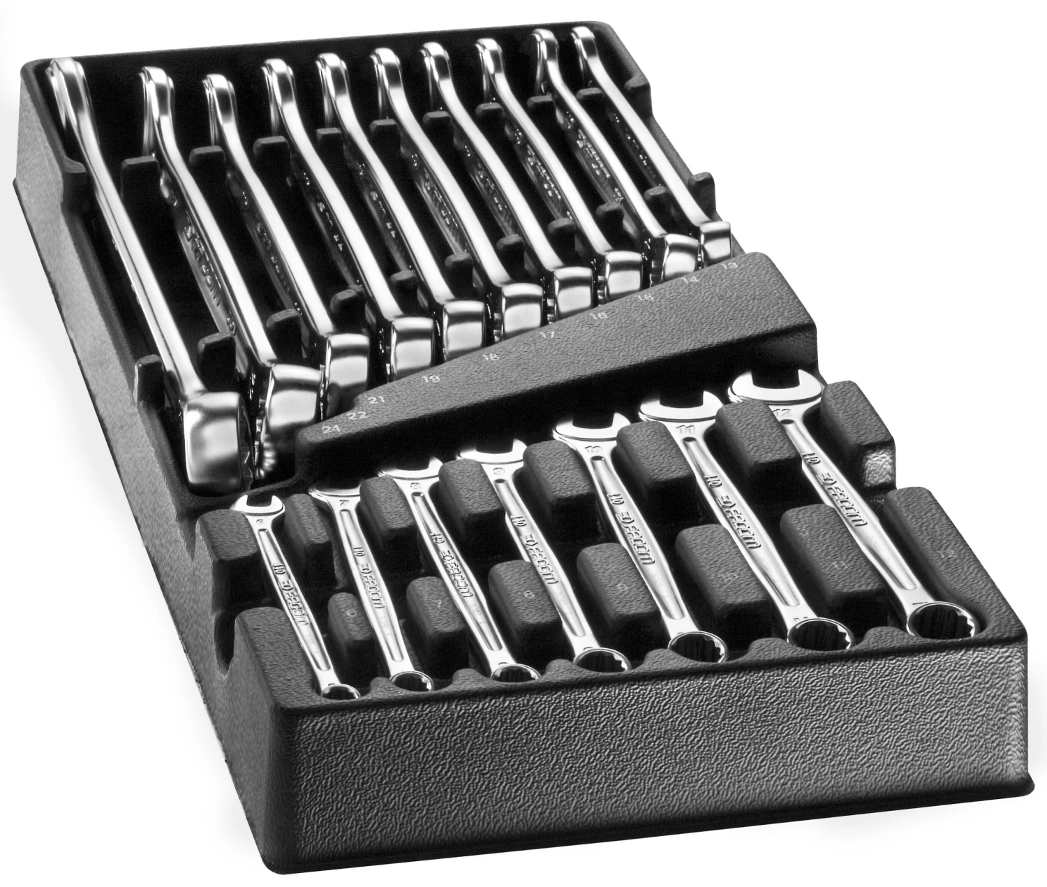 Facom MOD.440-1XL 17 Piece Metric Combination Spanner Set In Plastic Module 6-24mm 4 Facom MOD.440-1XL 17 Piece Metric Combination Spanner Set In Plastic Module 6-24mm - Image 2