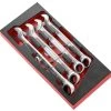 Facom MODM.467J4SLS 4 Piece Tethered Metric Ratchet Combination Spanner Set Supplied In Foam Module Tray 21-27mm -Pro Tools Shop MODM.467J4SLS PH01 scaled 1