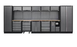 Sealey APMSSTACK01W Superline Pro 4.9m Storage System - Wood Worktop