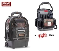 Veto Pro Pac TECH-PAC WHEELER Backpack Rolling Tool Bag + TP6B FREE